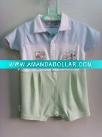 Baby short sleeves romper