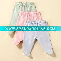 Wholesale baby footed pants,baby pants, baby trousers