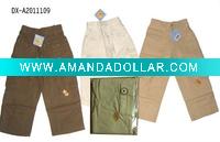 Wholesale 2011 summer 100% cotton baby woven pant