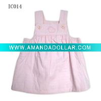 100% organic cotton girl's dress
