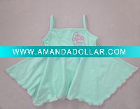 Wholesale newest cotton lovely print baby girl dress,baby wear