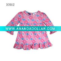 100% organic cotton girl's dress