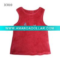 Wholesale 100% organic cotton girl's dress