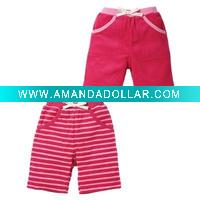 Wholesale baby lovely cotton short pants,baby garment