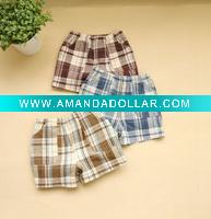 Wholesale 2011 summer baby clothing 100% cotton print short pants