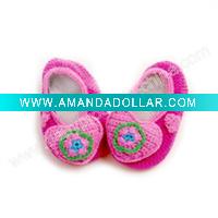 Wholesale Crochet 3D Animal Baby Shoes Model:RE1220
