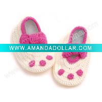 Crochet 3D Animal Baby Shoes Model:RE1211