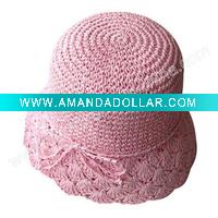 Wholesale Straw Bucket Baby Hat Model:RE8014