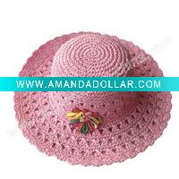 Wholesale Straw Baby Sunhat Model:RE8015