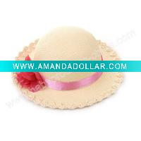 Wholesale Straw Baby Bonnet Model:RE8001