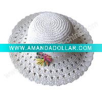 Wholesale Straw Baby Bonnet Model:RE8016