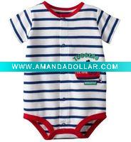 Wholesale Cotton baby clothes / baby's romper