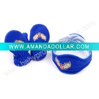 Polar Fleece Baby Ear Warmer And Glove Set Model:RE1118
