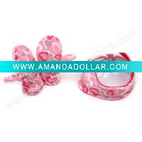 Wholesale Polar Fleece Baby ear warmer and glove set Model:RE1108
