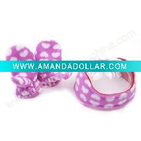 Polar Fleece Baby ear warmer and glove set Model:RE1109