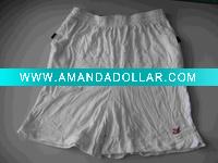 Wholesale high quality 100% cotton beatiful shorts white navy black