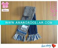 Cute animal crochet baby knitted scarf