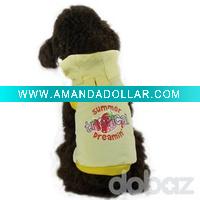 Fashion dog apparel, dog shirts