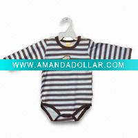 strip design infant creepers