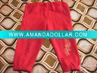100%organic cotton/bamboo & organic cotton baby pants new style& fashion