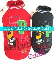 Wholesale dog clothes/Baceball Jacket