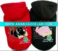 Wholesale dog clothes/MEIQI fashion coat