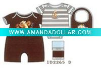 baby gift/baby romper/3pcs baby set/baby suit