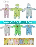 summer branded romper suit baby gift set