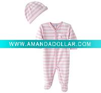 100% Cotton Baby Stripe Bodysuit