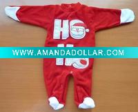 baby chrismas romper