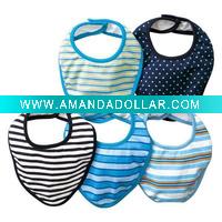 Wholesale cotton lovely baby bibs,baby wear,baby garment