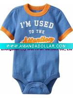 short-sleeve baby romper /Infants wear/ KASAbaby rompers