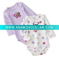 Organic cotton baby clothes / infant's romper / t-shirt