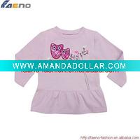 Wholesale child clothing,baby garments,girl's t-shirt