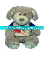 Wholesale Stuffed&Plush toys animal/soft toys animal/plush baby toys animal/plush T-shirt dog
