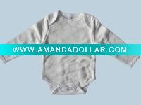 hemp baby envelope collar rompers