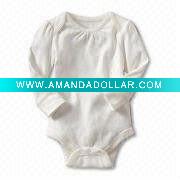 Plain baby body rompers