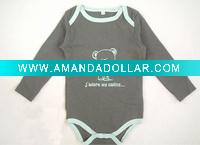Wholesale baby wear ,baby winter cotton romper,baby garment