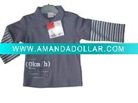 Wholesale boy baby clothes with print