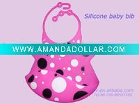Silicone newborn bibs