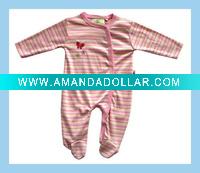 baby's yarn-dyed Siamese clothing