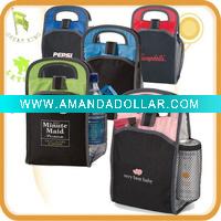 Insulated lunch tote bag