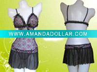 Wholesale Sexy baby doll set/nightwear/sleepwear/underwear set