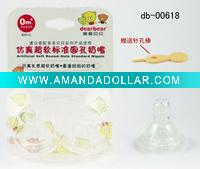 Wholesale Artificial soft round-hole standard nipple