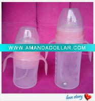 Wholesale Latest Popular Silicone Baby Feeding Bottle