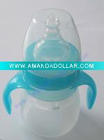 silicone nipple milk bottle