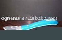 pretty silicone spoon set for baby