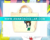 Wholesale Kids Cotton Lunch Bag