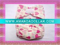 ALVA Pretty Baby Cloth Designer Diaper (button/velcro)