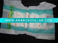Wholesale cheap leak guard PE cover baby diaper